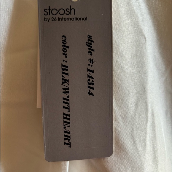 NWT Stoosh Black Hearts Faux Fur Jacket Size XLG - Picture 5 of 7